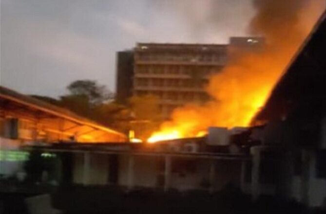 Rectora de la UCV indica que aún no hay informe que revele las causas del incendio