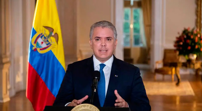 Iván Duque pide a EEUU declarar a Venezuela como promotor del terrorismo