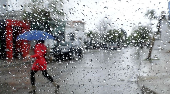 Inameh prevé lluvias en varias regiones del país