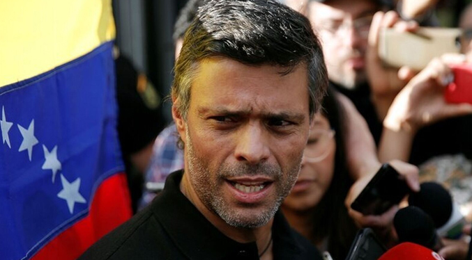 Leopoldo López alerta que una extradición es un inminente riesgo hasta de muerte