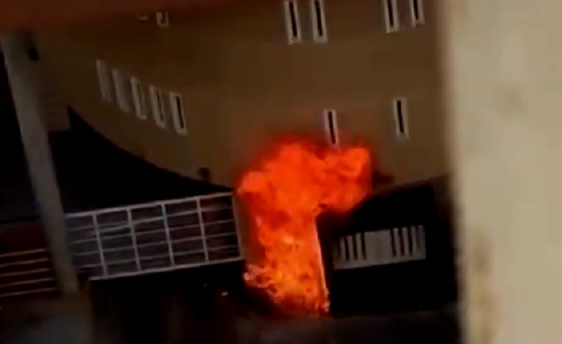 Delincuentes de la Cota 905 intentan incendiar el Novo Hotel de Paraíso (+ video)