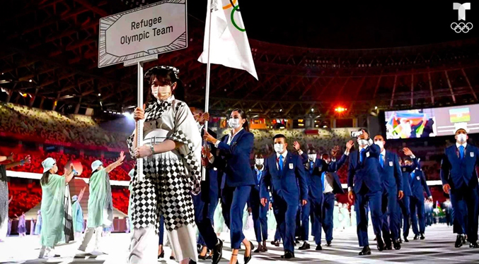 Refugiados se suben a un tatami olímpico con sueños y denuncias