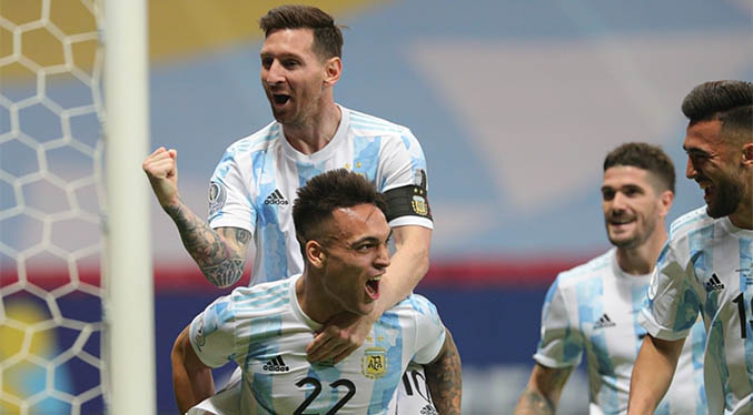 Argentina le gana en penales a Colombia y enfrentará a Brasil en final de Copa América