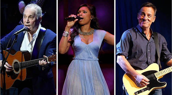 Bruce Springsteen, Paul Simon y Jennifer Hudson actuarán en megaconcierto en Nueva York