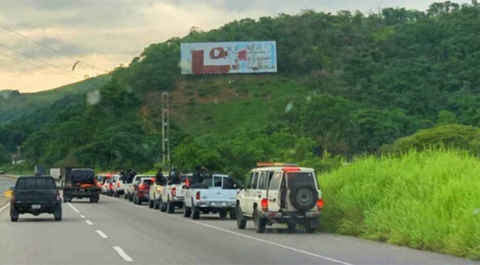 Reportan disparos en la Autopista Regional del Centro a la altura de Las Tejerías