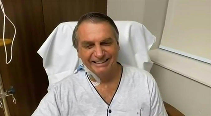 Bolsonaro recibe alta médica tras padecer obstrucción intestinal