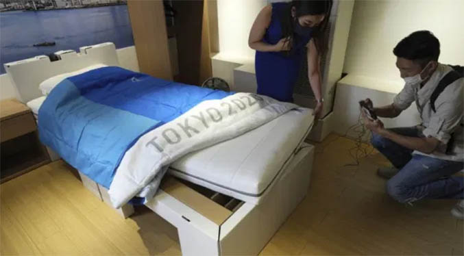 Tokio 2020 desmiente los rumores de que las camas de cartón son “anti-sexo”