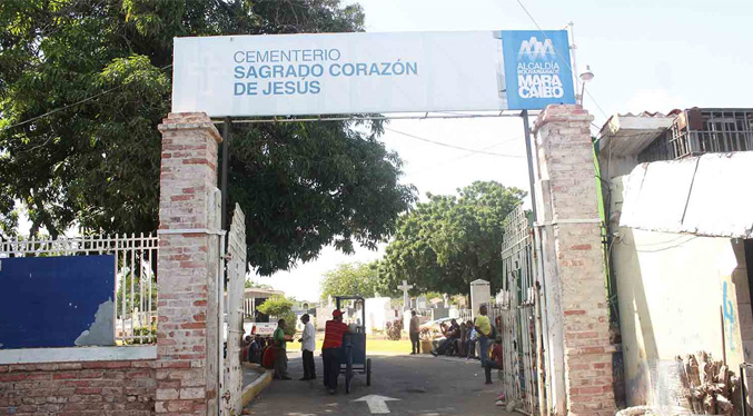 Sepultureros paralizan entierros en el cementerio Sagrado Corazón de Jesús de Maracaibo