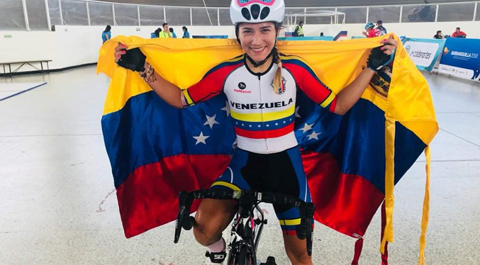 La corredora venezolana Lilibeth Chacón es la campeona de la Vuelta al Tolima