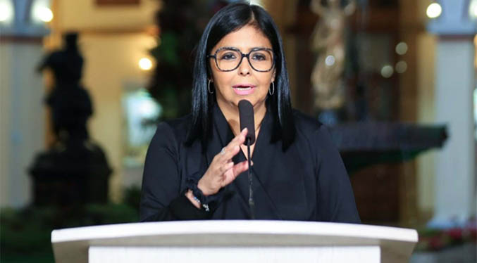 Delcy Rodríguez será oradora especial en la Asamblea Anual de Fedecámaras