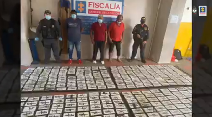 Cárcel para tres venezolanos que trasportaban cerca de media tonelada de cocaína en la Alta Guajira