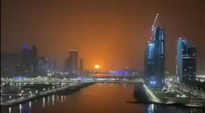 Fuerte explosión en el puerto de Dubái hace temblar a toda la ciudad