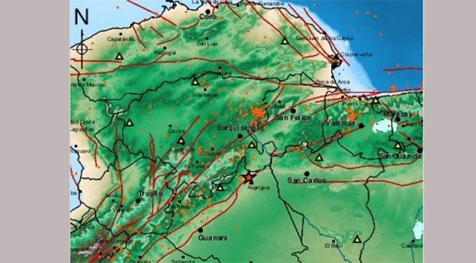 Sismo de 3.2 se registra en Acarigua