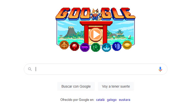 Google celebra el inicio de los JJOO de Tokio con un ‘doodle’
