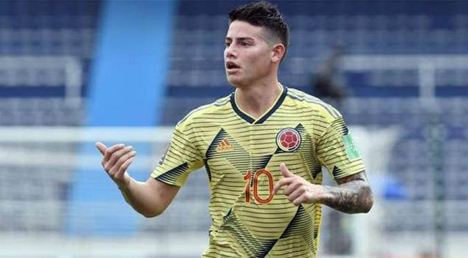 James Rodríguez duda que continúe en la selección de Colombia