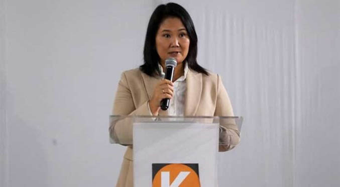 Keiko Fujimori anuncia que reconocerá los resultados de las elecciones peruanas