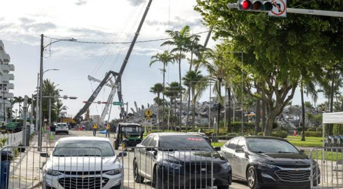 Miami-Dade abandona la búsqueda de sobrevivientes tras hallar otros ocho cuerpos