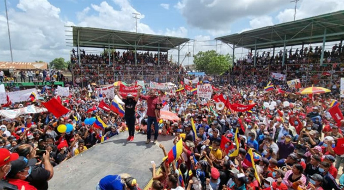 Prieto exalta firmeza de las bases del PSUV para alcanzar la victoria el 21 de noviembre