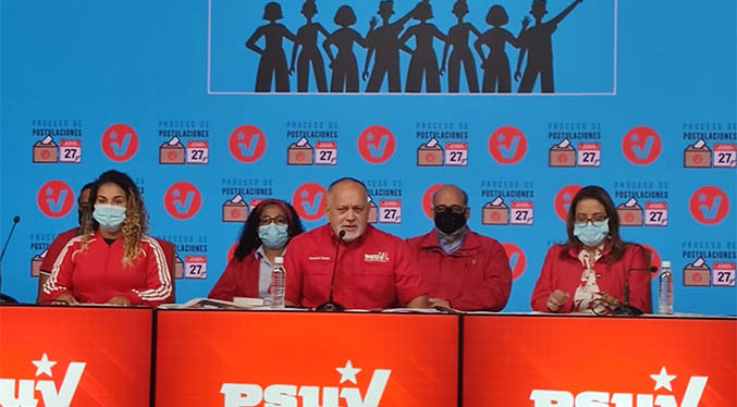 Gobernadores de Cojedes y Lara son los más votados en las postulaciones del PSUV