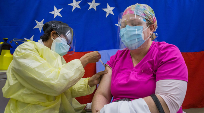 OPS asegura que en Venezuela hay 2.2 millones de personas vacunadas