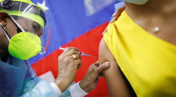 Estudios arrojan que en Venezuela está vacunado el  0,8 % de la población