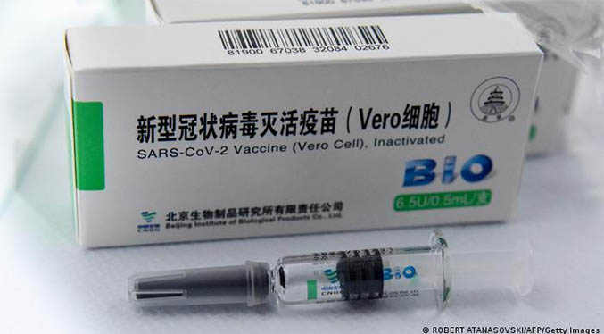 Vacuna de Sinopharm provoca una respuesta inmune más débil contra las variantes Beta y Delta