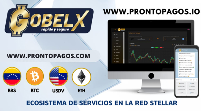 La fintech GobelX lanza la Billetera-Exchange Prontopagos