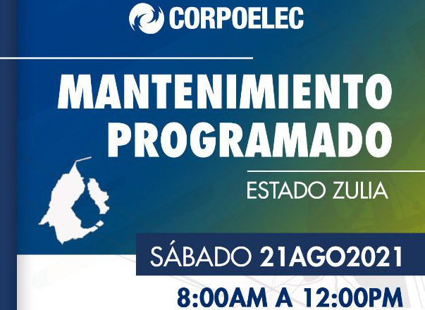 Corpoelec anuncia desconexión del servicio por mantenimiento en la parroquia Olegario Villalobos