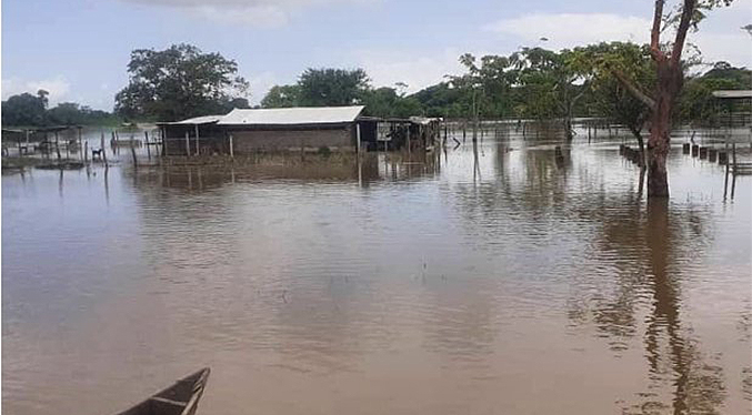 Isla Tres Caños: “El Gobierno se olvidó de nosotros, aquí todos estamos inundados”