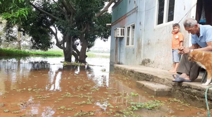 Inundaciones  por la crecida del río Caroní dejan 1.408 personas afectadas