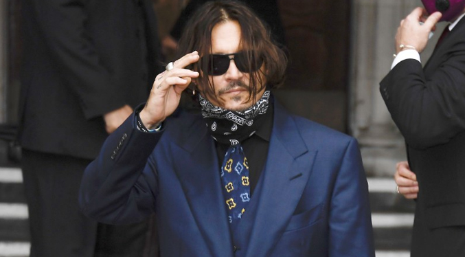 Johnny Depp denuncia un “boicot de Hollywood” en su contra
