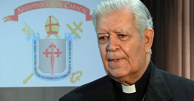 Hospitalizan al cardenal Jorge Urosa por COVID-19