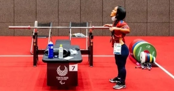 Oriana Terán logró primer diploma para Venezuela en los Paralímpicos