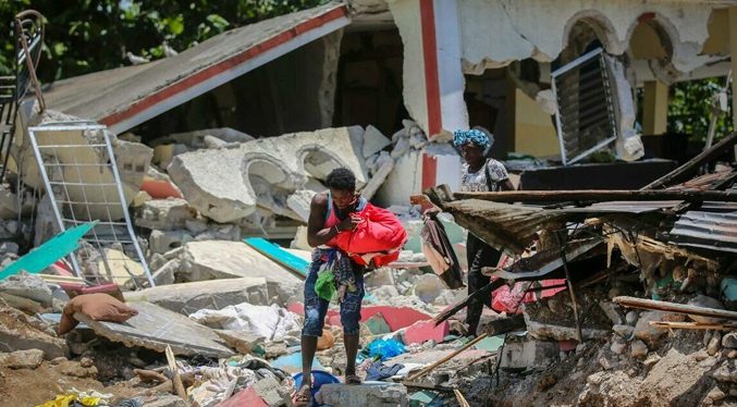 Sismo en Haití suma más de dos mil fallecidos