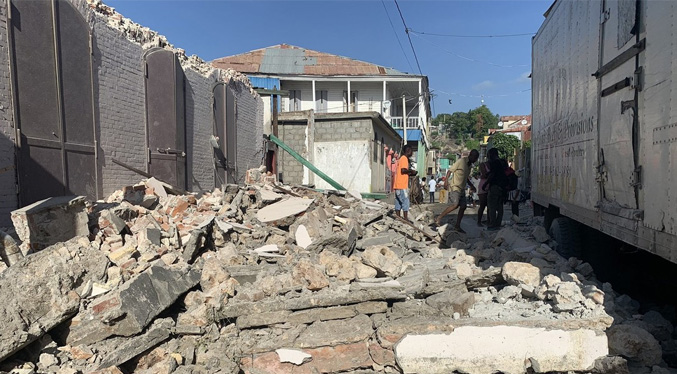 Cifra preliminar: Confirman 29 muertos tras terremoto de magnitud 7,2 registrado cerca de la costa de Haití