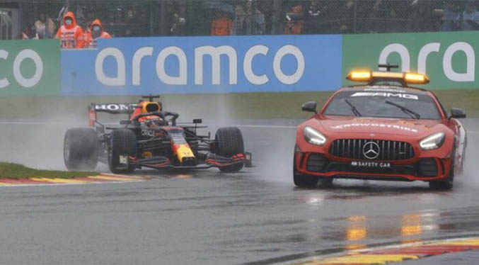 Proclaman a Verstappen ganador en polémico PG de Bélgica