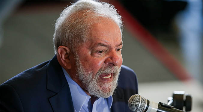 Lula: Brasil no merece ser gobernado por un genocida