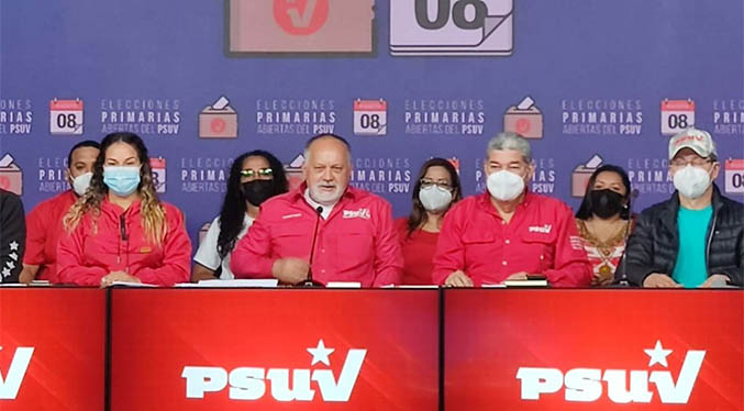 PSUV revisará candidaturas que no lograron ventaja de 10 puntos