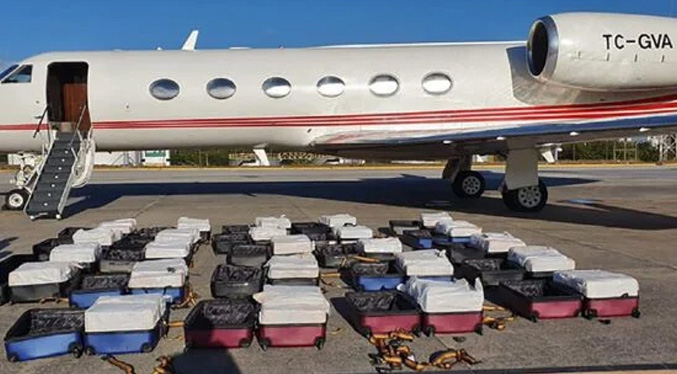Español y turco detenidos en Brasil con una tonelada de cocaína en avión