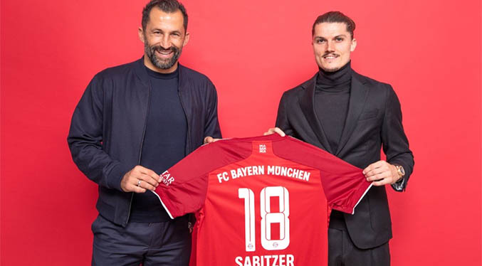 Marcel Sabitzer es nuevo jugador del Bayern Múnich