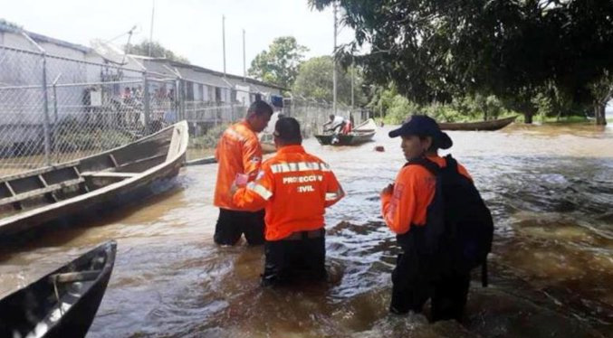 Desborde del río Orinoco deja 26 comunidades de Delta Amacuro bajo el agua