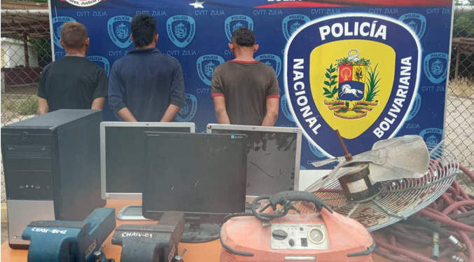 PNB frustra robo en una empresa automotriz en Maracaibo