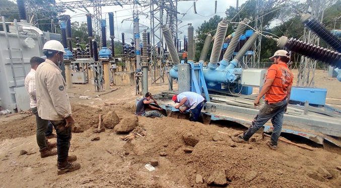 Corpoelec energizó seis subestaciones eléctricas en Mérida