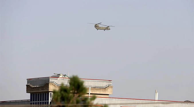 Embajada de EEUU en Afganistán reporta que realizan disparos contra el aeropuerto de Kabul