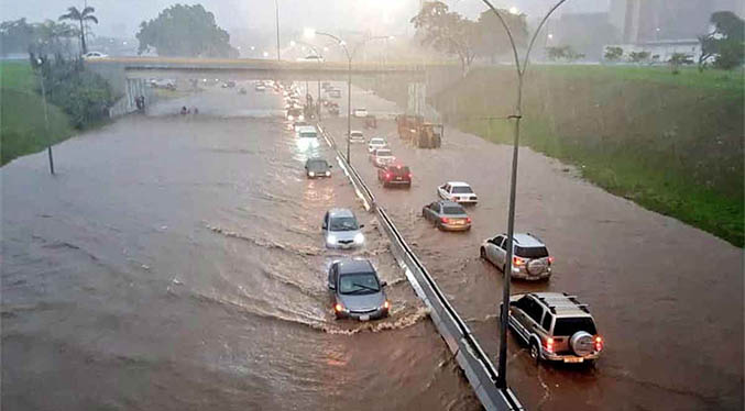 Inameh prevé lluvias moderadas en gran parte del país