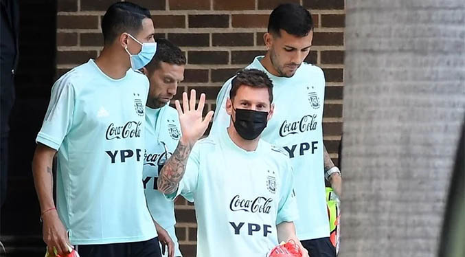 Messi recibe cálido afecto de los venezolanos (Fotos)