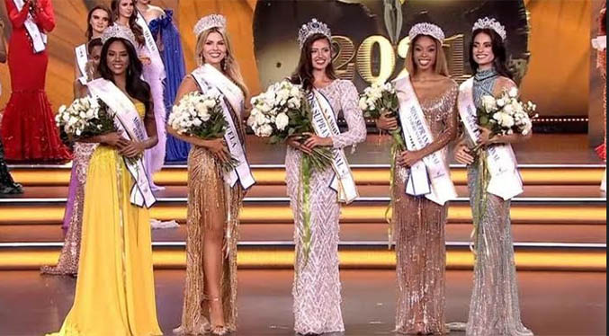 Venezolana logra puesto de tercera finalista en el Miss Supranational 2021