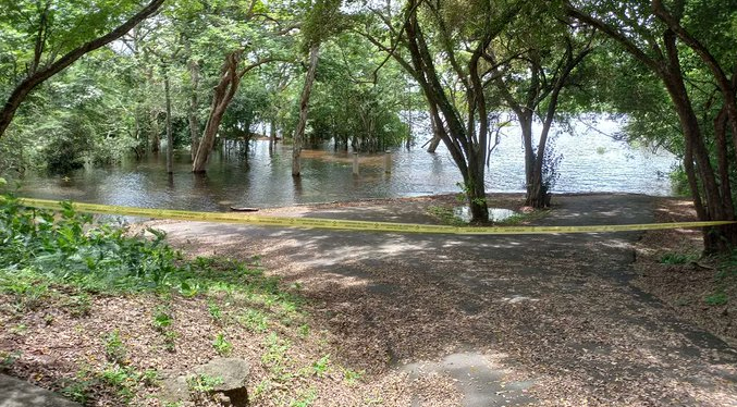 Restringen zonas del parque La Llovizna ante crecida del Caroní