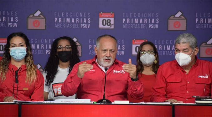 Chavismo culmina escogiendo los candidatos para las elecciones de 21-N