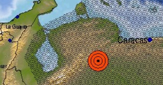 Registran sismo de magnitud 4.6 al noroeste de Acarigua
